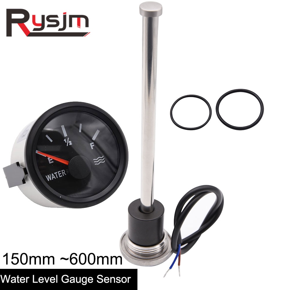 Water Tank Level Gauge Sensor 0-190ohm Olie Vloeibare Tank Brandstofniveausensor Gauge 12V Voor Boot Marine Auto Yacht brandstof Verzenden Unit