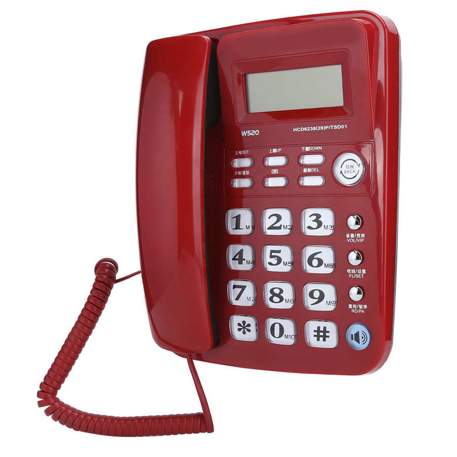 Office Domestic Business Caller Identification Telephone Fixed Hands Free Call Landline