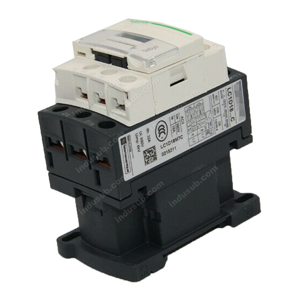 100% Original Schneider LC1D18M7C Motor Control 220VAC Contactor 18A LC1-D18M7C LC1D Standard TeSys One Year Warranty