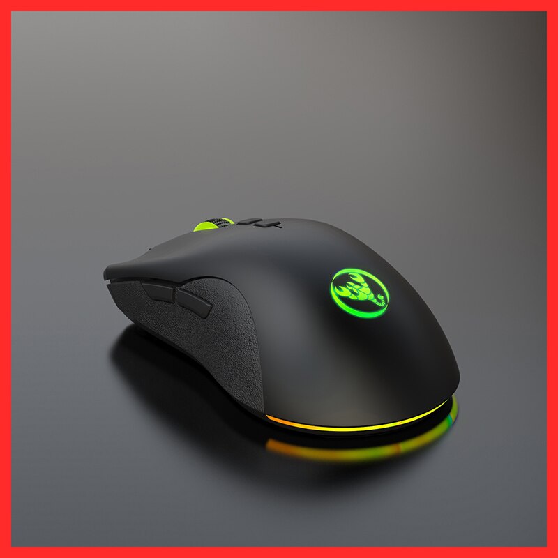 Wired Optical gaming mouse Pc Colorful RGB Gaming Mause gamer 7 Buttons 6400 DPI computer USB mouse Wired