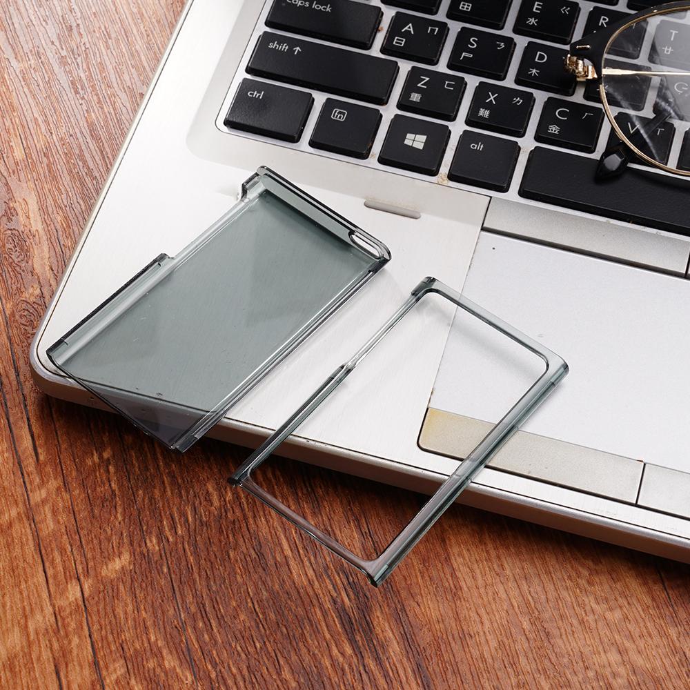 Clear Hard Front And Back Plastic Cover Case For Apple Clear Glossy TPU Gel Case For Apple IPod Nano 7th With Films