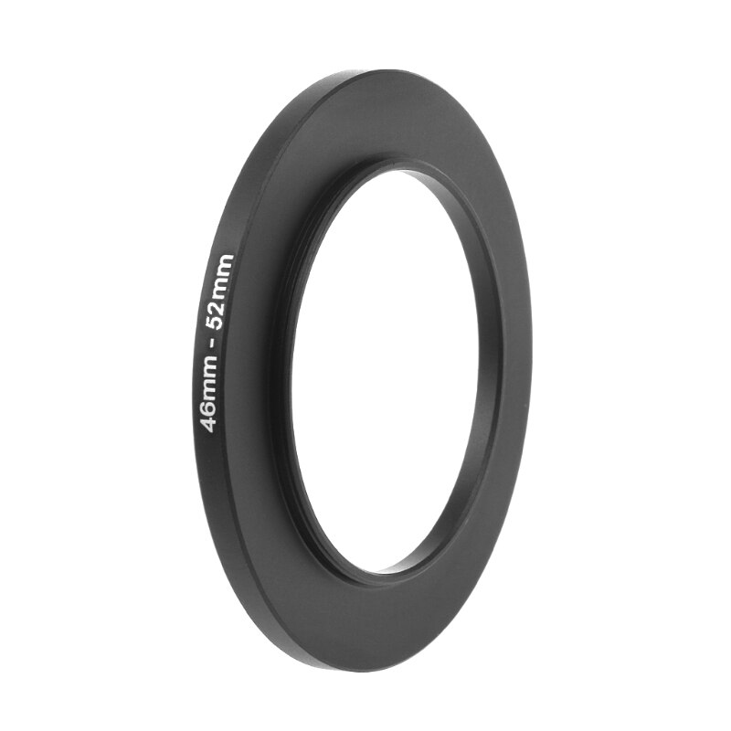 46mm a 52mm anelli Step Up in metallo adattatore per obiettivo filtro accessori per utensili per fotocamere nuovo