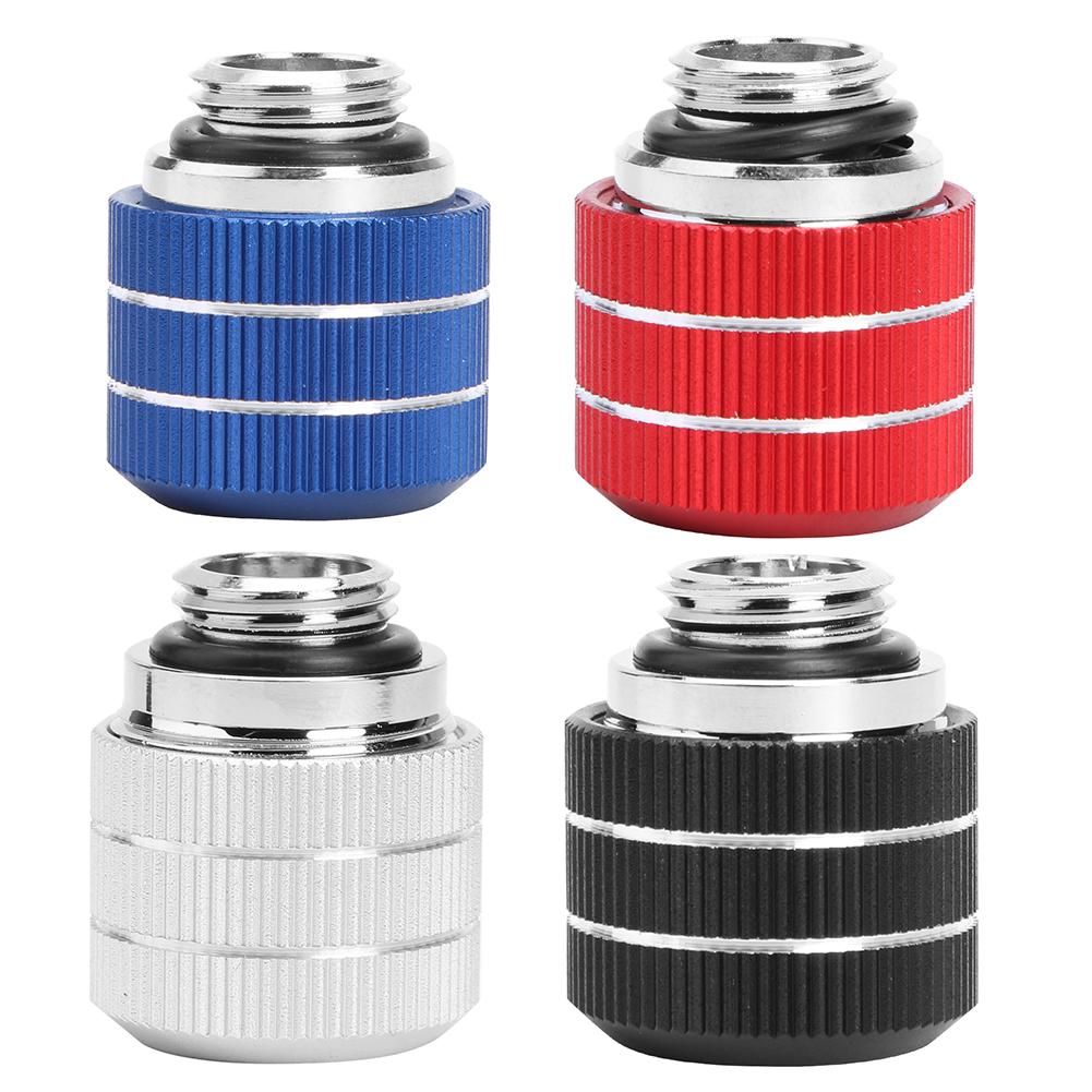 PC Water Cooling Hard Tubing Fitting G1/4 to 14mm Quick Twist Hard Tube Connector Computer Water Cooler System Accessories