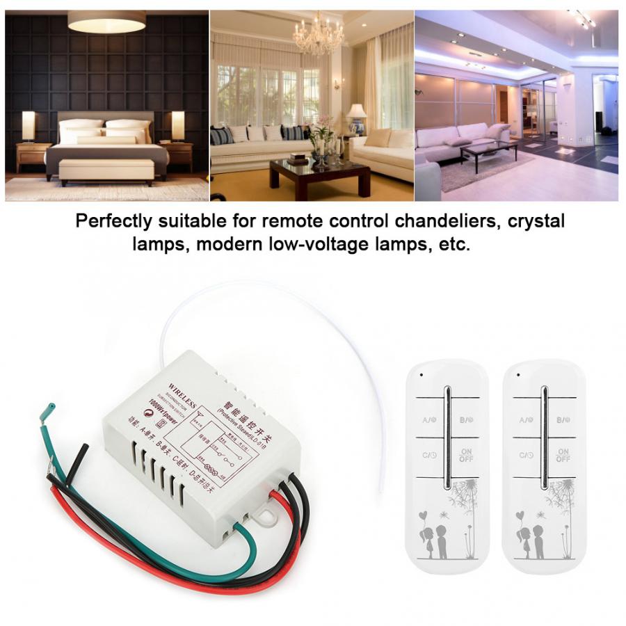 Smart Wireless Remote Control Module Home Automation Lights Switch 220V