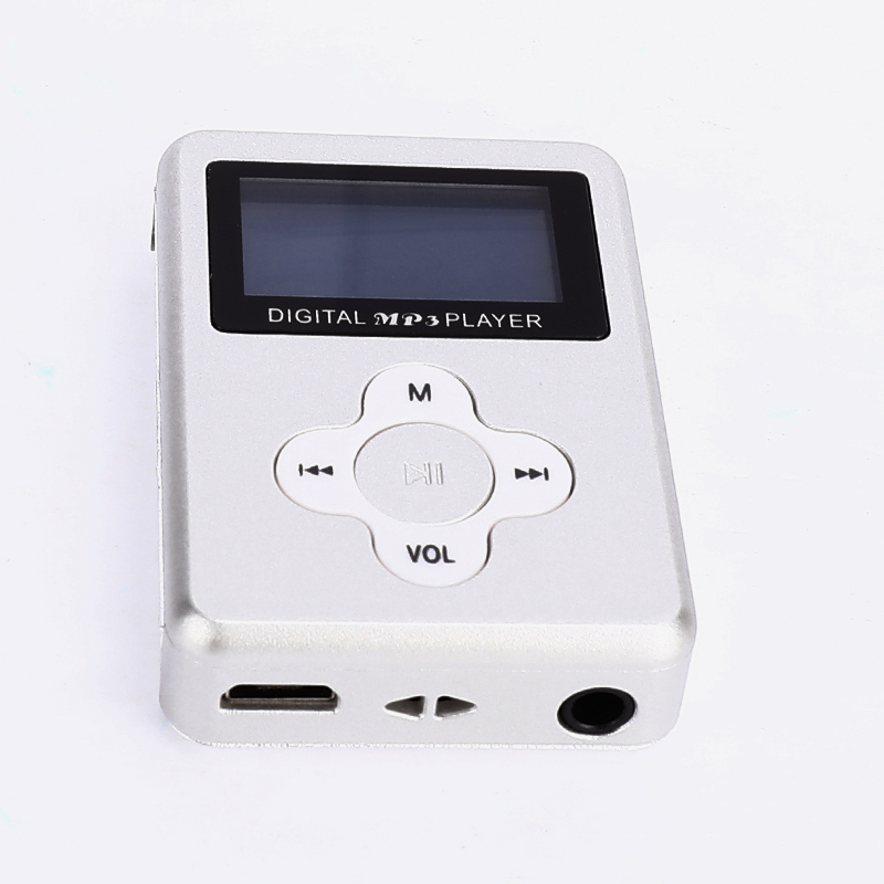 USB Mini MP3 Spieler LCD Bildschirm Unterstützung 32GB Mikro SD TF Karte SL 10#