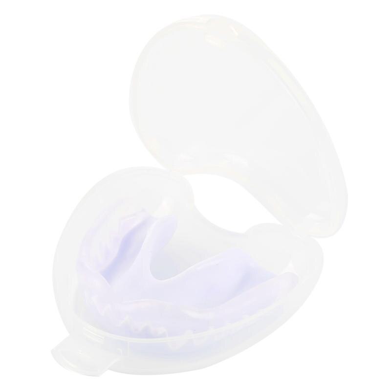 3 typer silikone mundbeskyttelsesbøjler sportsmund beskytter bruxisme skinne natten tandslibning med kasse holdbare nødvendige værktøjer: 04