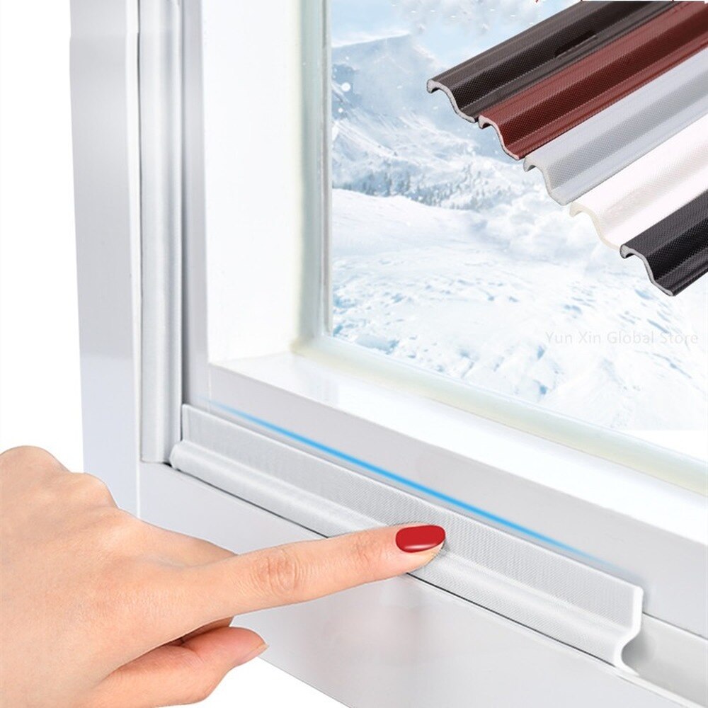 Sealing Window Sealing Strip PU Foam Dustproof Soundproofing Sealing Tape Weather Stripping Door Window Accessories