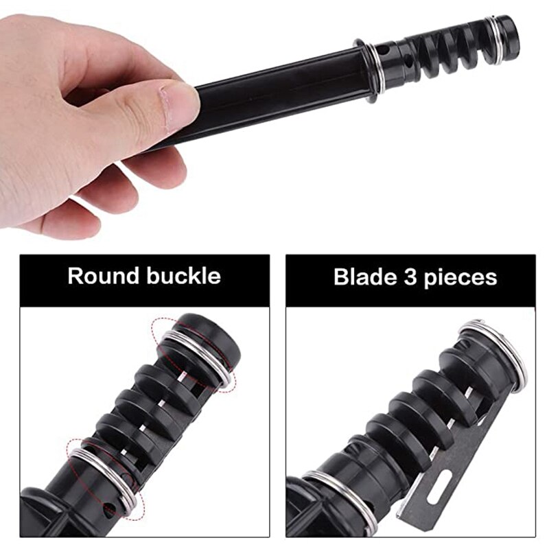Leather Lace Maker Leather Craft Cutting DIY Swivel Leather Strip Hand Cutter Craft Tools with 3 Blade