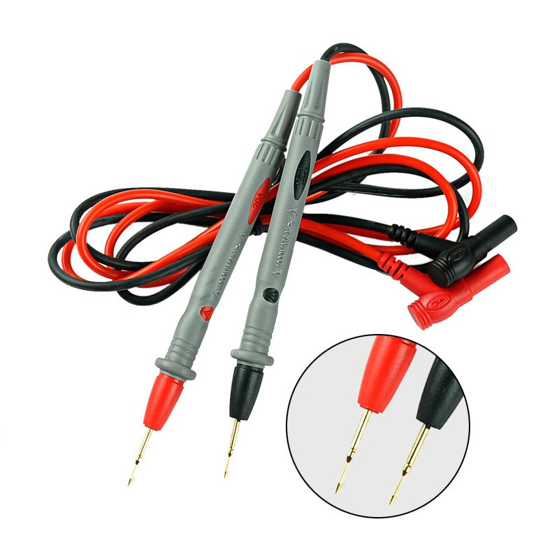 A-18 J PVC Naald Tip Probe Test Leads Pin Universele Digitale Multimeter Multi Meter Tester Draad Pen Kabel Multimetro