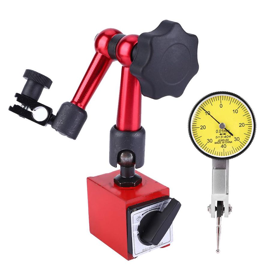 Messuhr 0-10 Mm – 0,01 Mm Genauigkeit, 52 Mm Zifferblatt, Metall – Für Werkstatt & Präzisionsmessung (Wellen, Zahnräder)