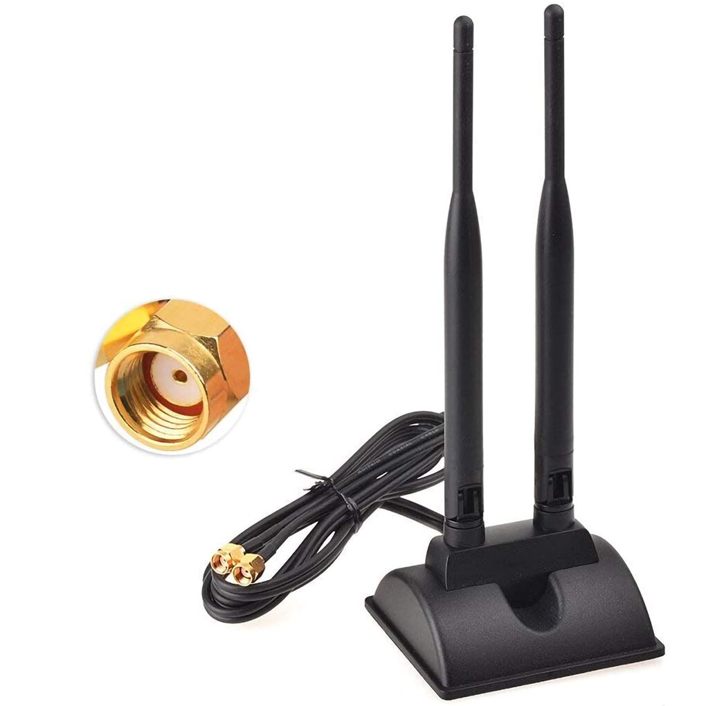 Dual Band Wifi Antenne 2.4G/5G Antenne Pci-E Wifi Netwerkkaart Draadloze Router Signaal Versterker Antenne