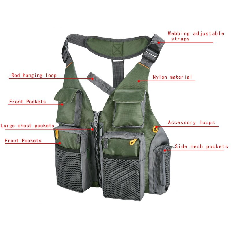 Gilet de pêche en plein air, gilet de sauvetage, en mousse Epe, pour Kayak