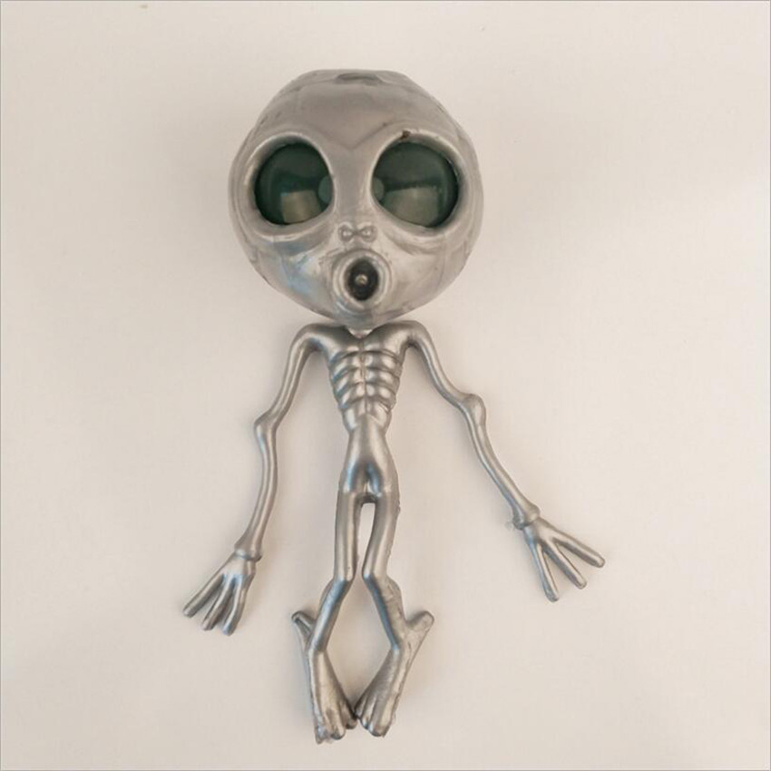 antistress Relieve gadget toys funny gadgets interesting novelty practical jokes prank joke Squeeze Luminous Alien: 1