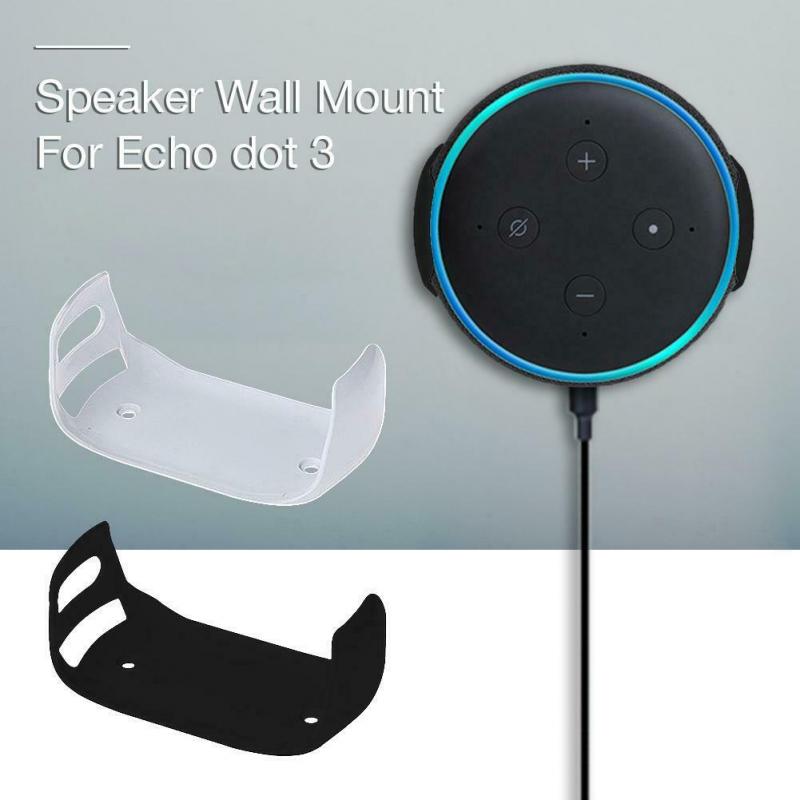 Wall Mount For Alexa Echo Dot 3rd Generation Hanger Brackets Holders Stands Space Saving Voice Speaker Accessories
