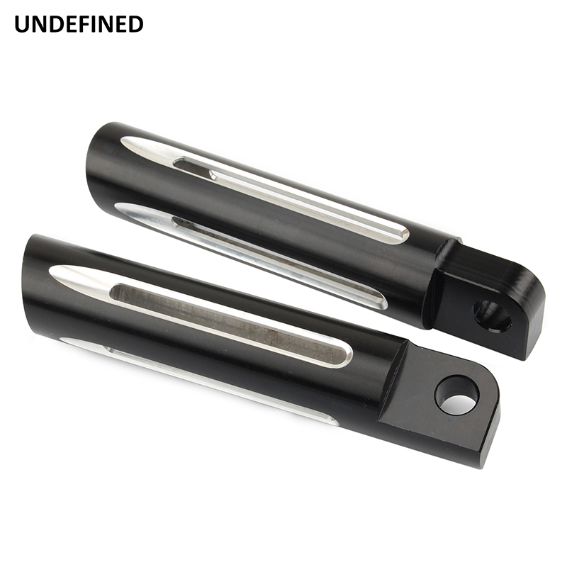 Male Mount Motorcycle Front Rear Foot Peg Footrest Pedal For Harley Sportster Iron 883 Touring Road King Dyna Softail Fatboy: Brown