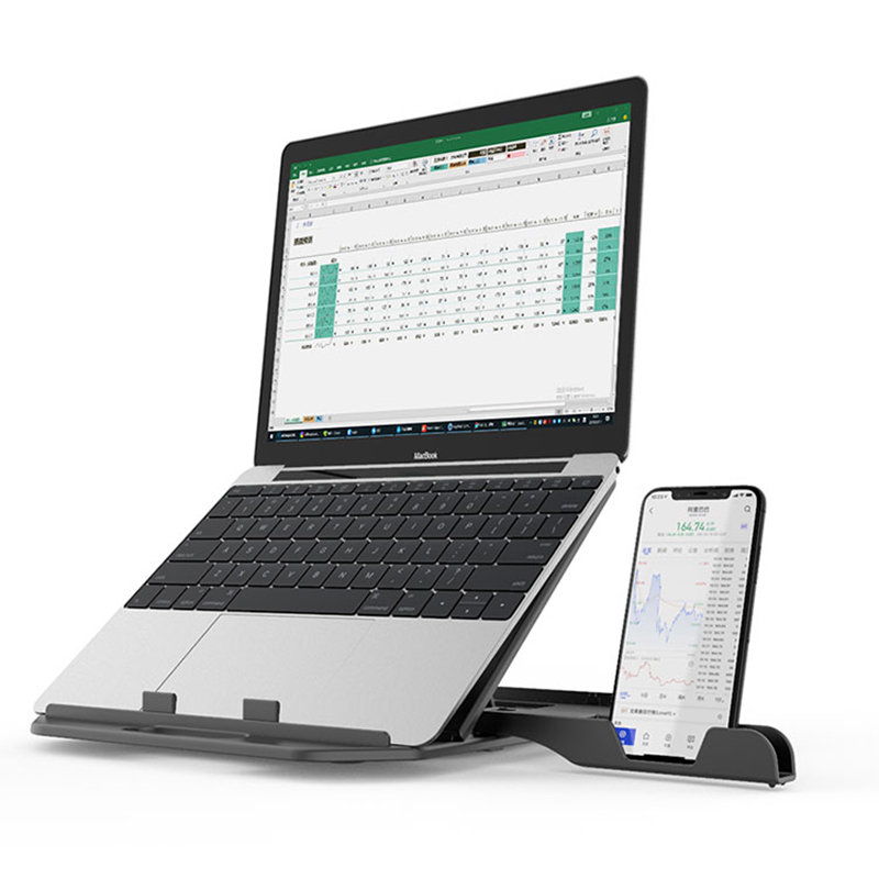 Höer Einstellbar Laptop Stehen Für Macbook Lenovo Computer 360 Grad Rotierenden Unteren Notizbuch Kühlung Pad Halterung Telefon Stehen