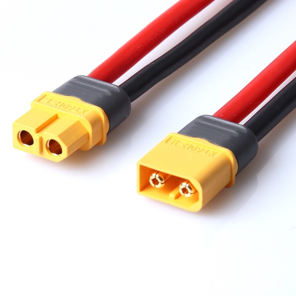 150 Mm Vergaren XT60 XT60H Parallel Batterij Connector 12AWG Kabel Extension Diy Mannelijke & Vrouwelijke Batterij Kabel