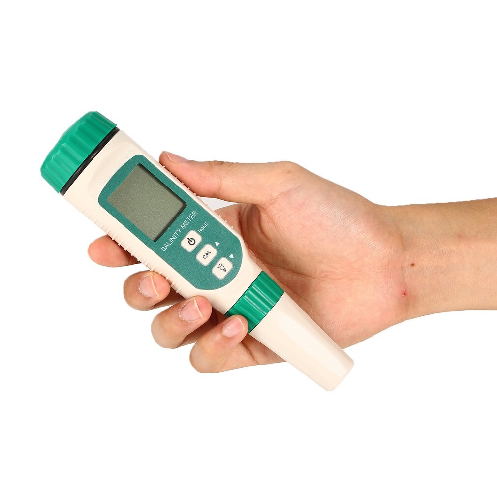 Clever Sensor Digitale Salinometer Salzgehalt Tester Stift essen Getränke Trinken Salz Inhalt Meter ATC Handheld Meerwasser Sauerei