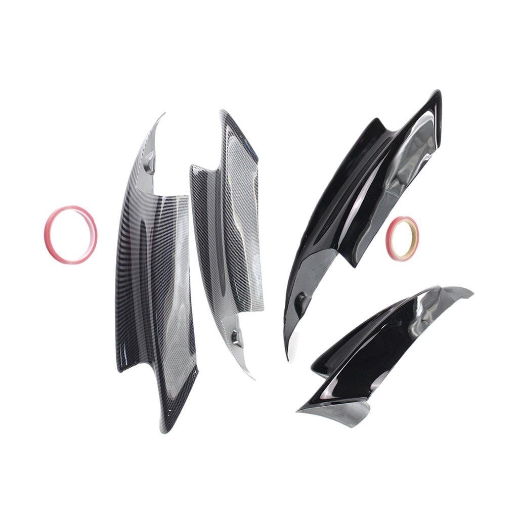 1Pair Car Front Splitter Bumper Spoiler Lip Replacement for BMW E90 E92 E92 M3 Accessories