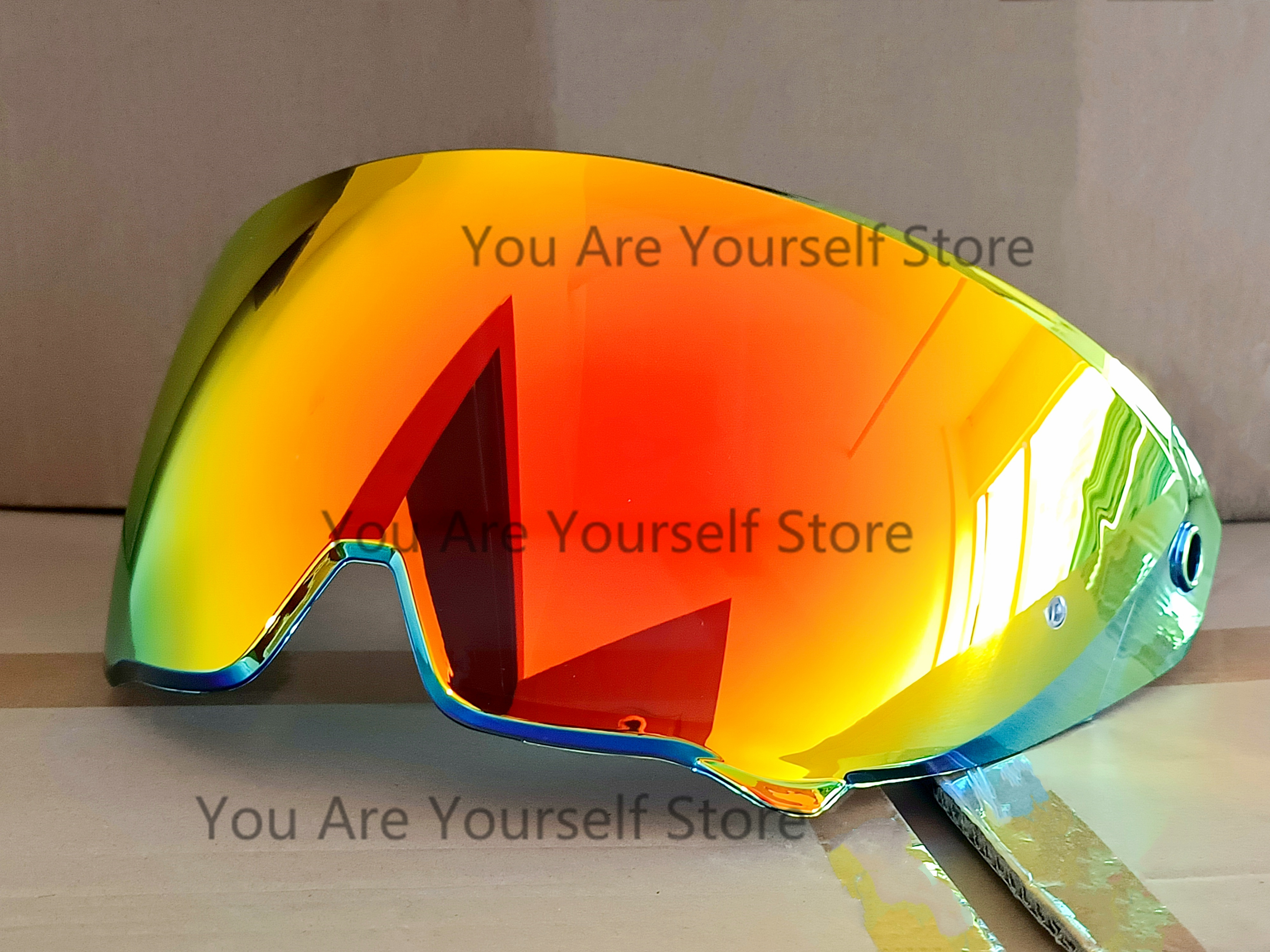 RUROC-Visor para casco de motocicleta ATLAS 3,0 4,0, gafas de protección, Visor de cristal, Accesorios de Mica