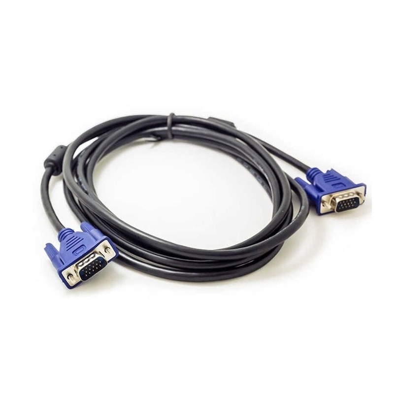 1080P VGA Cable Gold-plated Connector 1.5m 3m 3+2 15pin VGA to VGA Cable for computer projector monitor screen