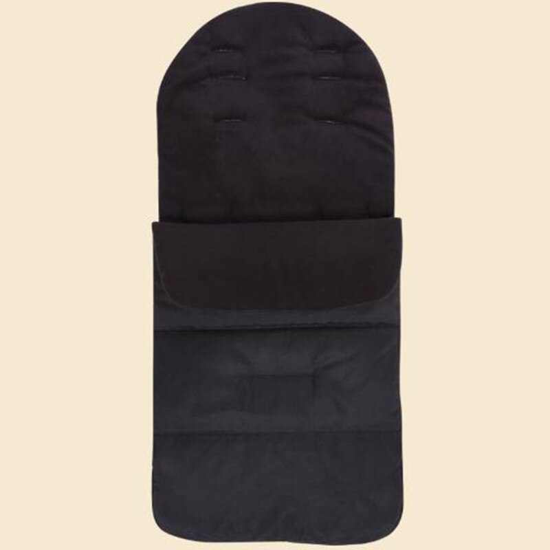 bambino Passeggino Impermeabile Sacco A Pelo infantile Inverno Sacchi A Pelo Caldo di Sicurezza Del bambino Passeggino Accessori: nero / 24M