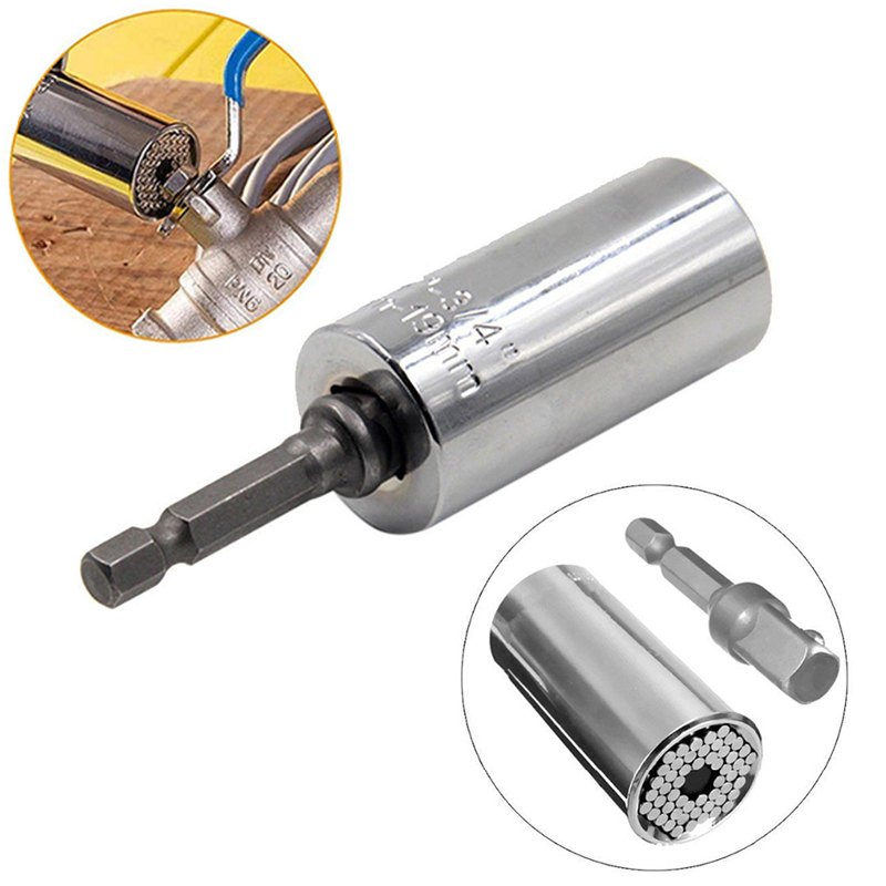 Universal Socket 2 Piece/Set Colorful Universal Adjustable Torque Ratchet Socket Wrench Set Spanner Multi-Function Hand Tool Set