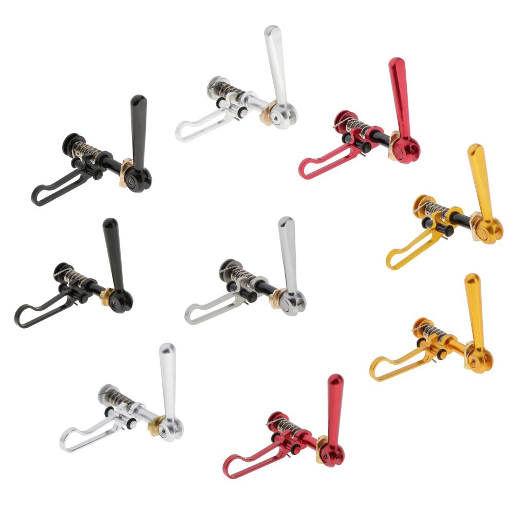 Collier de serrage pour tige de selle de vélo en alliage de titane, collier de serrage pour tige de selle de vélo, poignée, écrou de blocage, vis pour vélo brompton