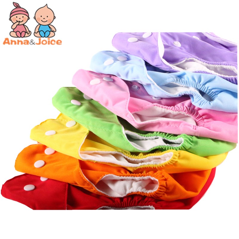 30pc Baby Diapers Washable Reusable Nappies Adjustable Winter Summer Version Diapers /Cotton Training Pant