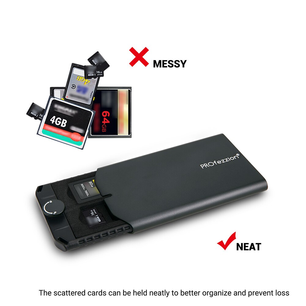 Metall Speicher Karte Schutz 8 Mikro SD/ 4 CFexpre... – Grandado