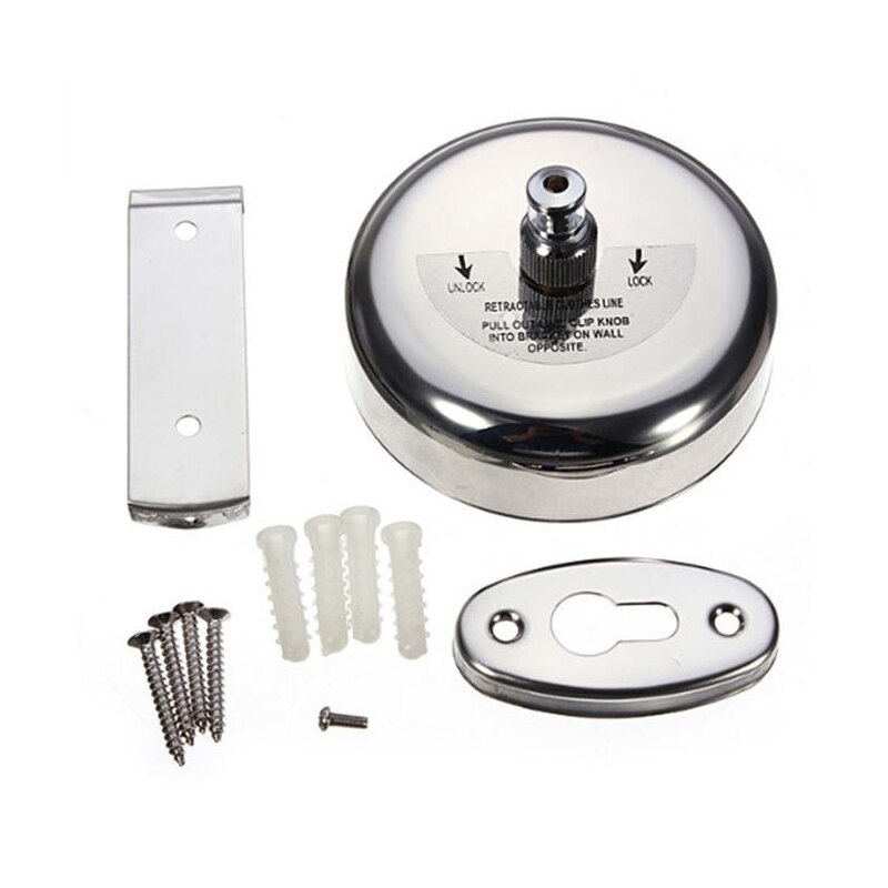 Retractable Indoor Clothes Line Clothes Hanger Rope Wall Mounted Hanger Drying Towel Rack Clothesline Bathroom Clothes Dryer: 03