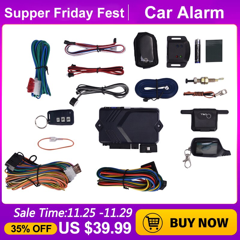 Dla rosyjskiego TAMARACK B9 dwukierunkowy alarm samochodowy system antywłamaniowy pilot z wyświetlaczem LCD klucz z systemem antykradzieżowym samochodu startowego