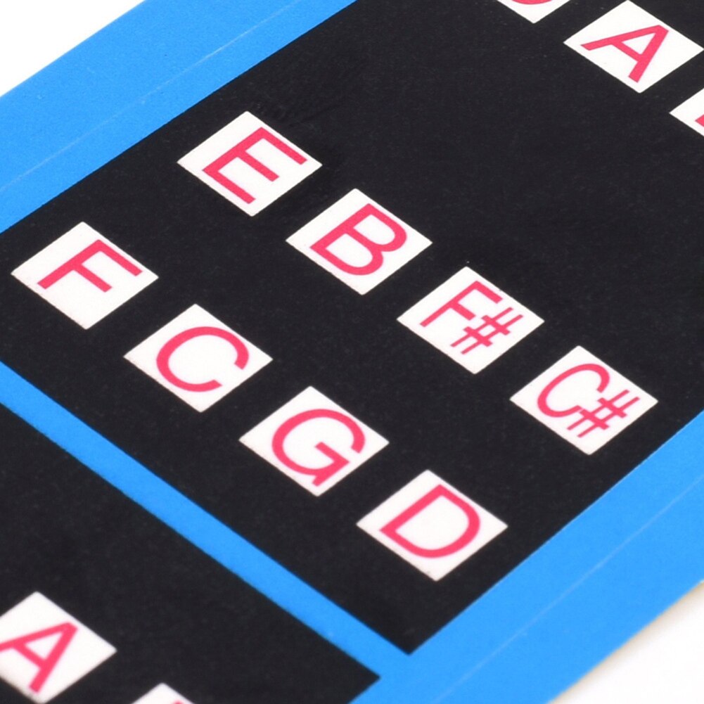 Beginner Practice 4/4 3/4 Violin Fingerboard Scale Sticker Finger Chart Guide Violin Fingerboard Scale Sticker Finger Chart Guid