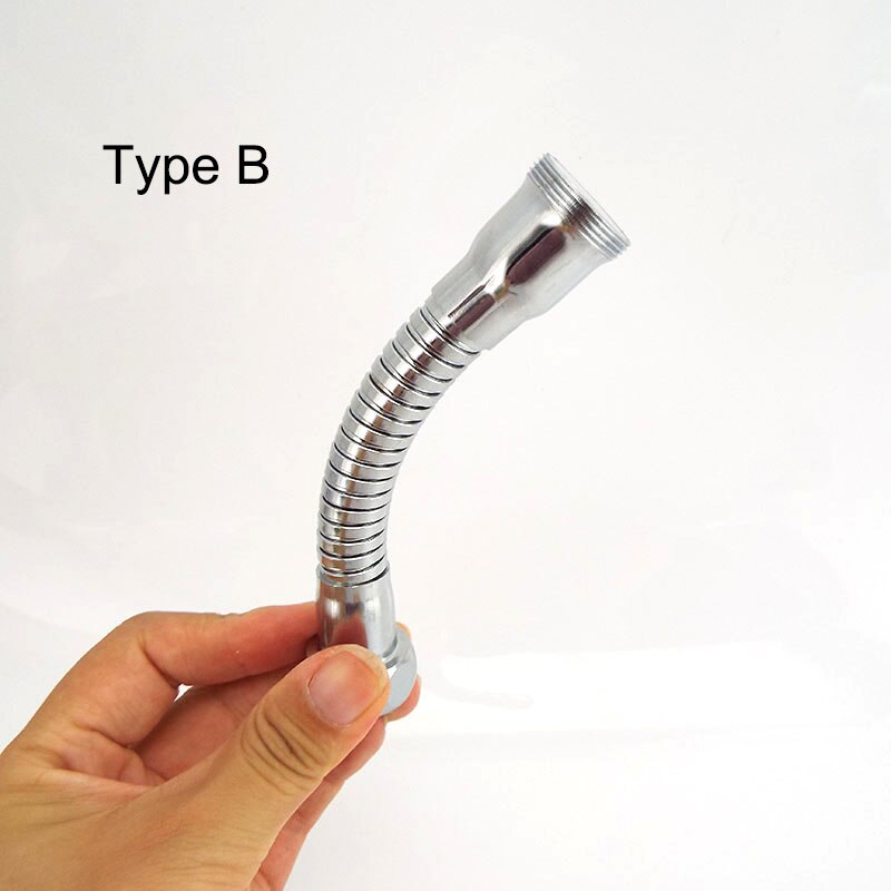 12Cm 15Cm Keuken Kraan Buis Waterbesparende Keuken Tap Extension Slang Water Kraan Aanpassing Kraan Accessoires Rvs: Type B