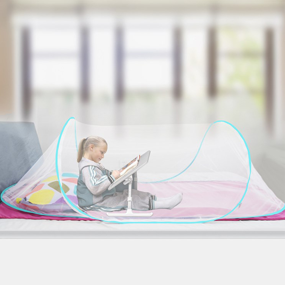 Pop-up myggenet telt med lynlås foldbart myggenet bærbart foldbart myggenet til babyer og voksne