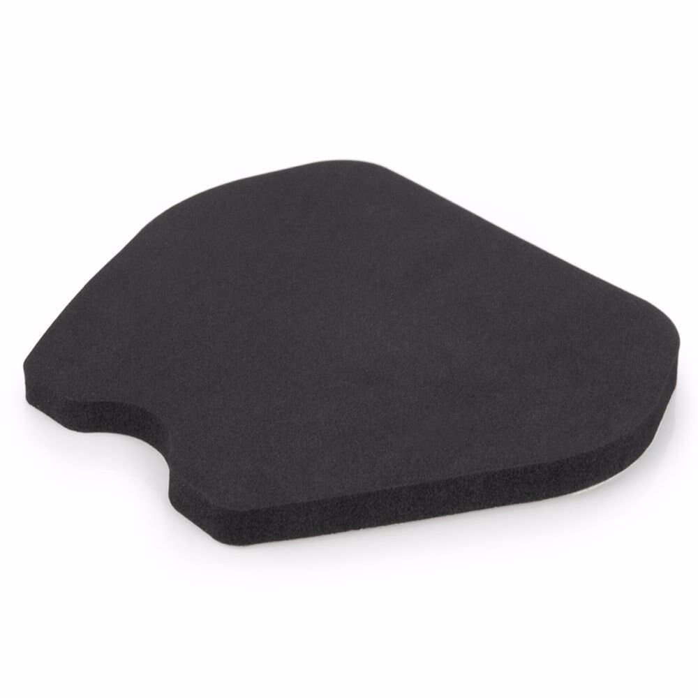 Motorcycle Race Racing Foam Seat Pad Adhesive 1cm Thick Black Universal Fit