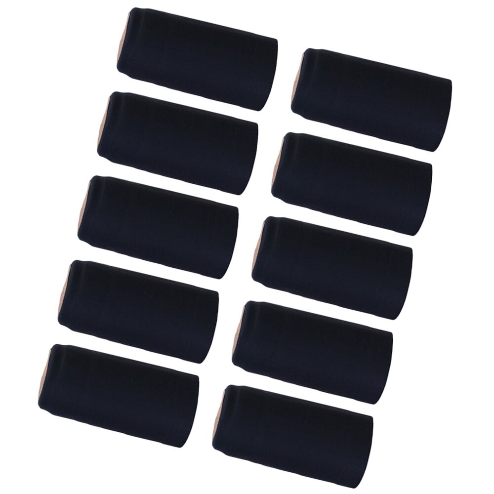 100pcs Wine Bottle Heat Shrink Capsules Wine Heat Shrinkable Plastic Cap Red Wine Heat Shrinkable Film Wine Accesso: Black