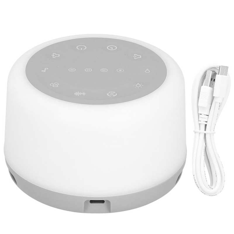 Sound Player Baby Assisted Sleep Relaxation Instrument Sleep Therapy Music Aid White Noise Machine USB Rechargeable