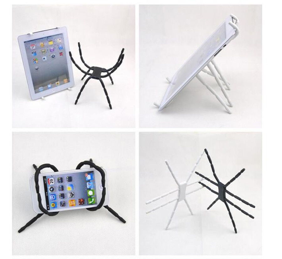 9 farben Mini spinne flexibel stativ tragbare Kleine/Große Stand Halfter für Ipad iphone telefon Samsung Huawei Xiaomi Kamera