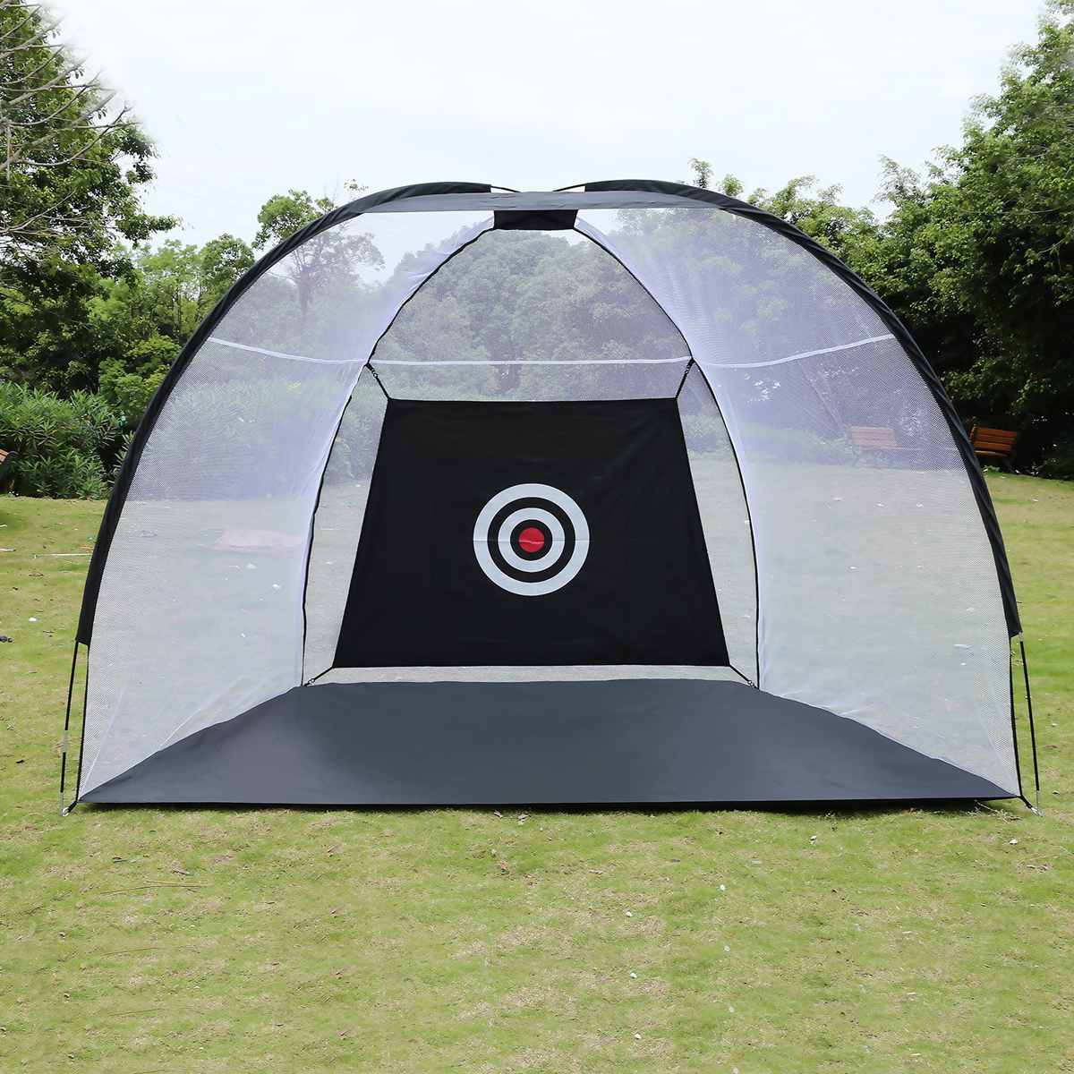 2/3 m golfbur praksis nettet træning indendørs udendørs sport golf træning have træner bærbar golf træning hjælpemiddel bur telt