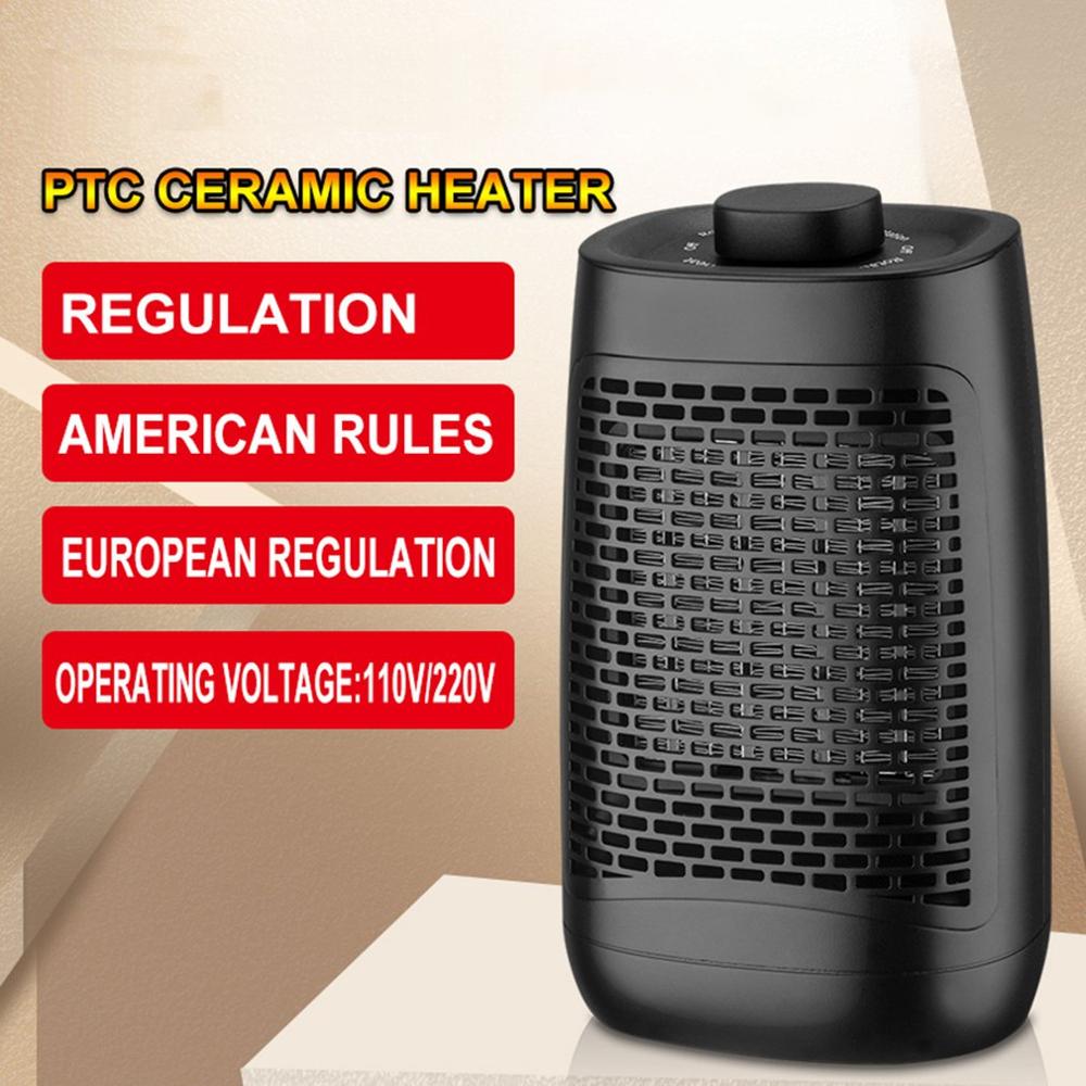 Mini 1200W Electric Heater Fan Heater Home Heating Electric Warm Air Heater Warmer Fan Electric Heater Home Office