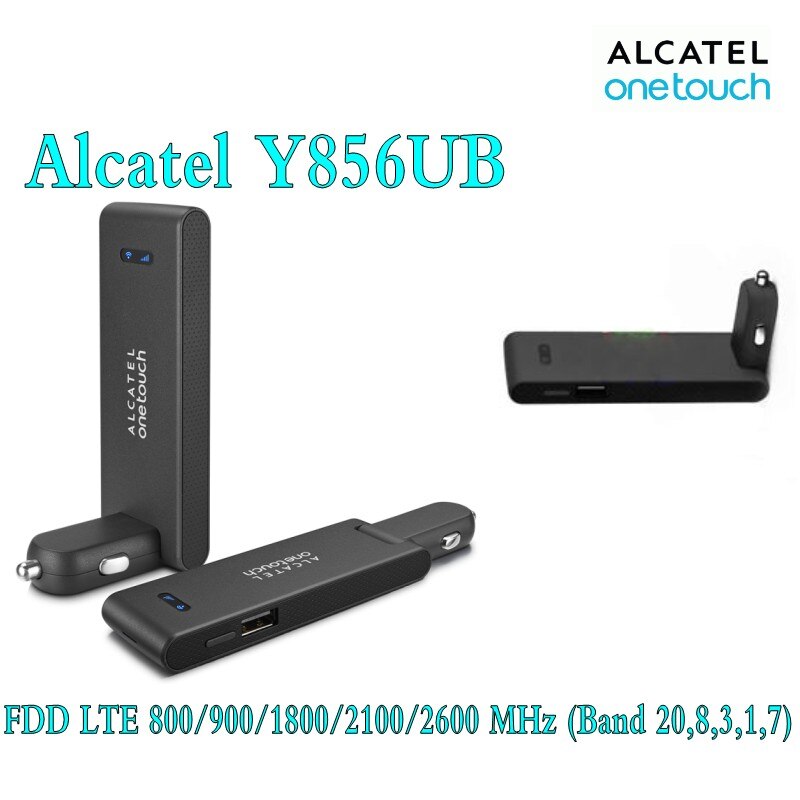 unlocked alcatel one touch Y856 y856ub 4g car wifi router 4g cpe dongle 4g mifi router Pocket wifi