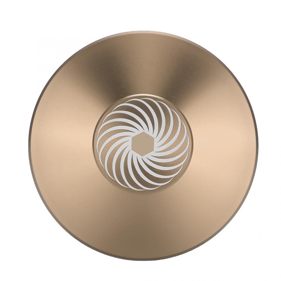 Vinyl Record Audio Disc Turntable Stabilizer Clamp Aluminum Weight Clamp LP Vinyl record clamp Vinyl Record Clamp: Gold