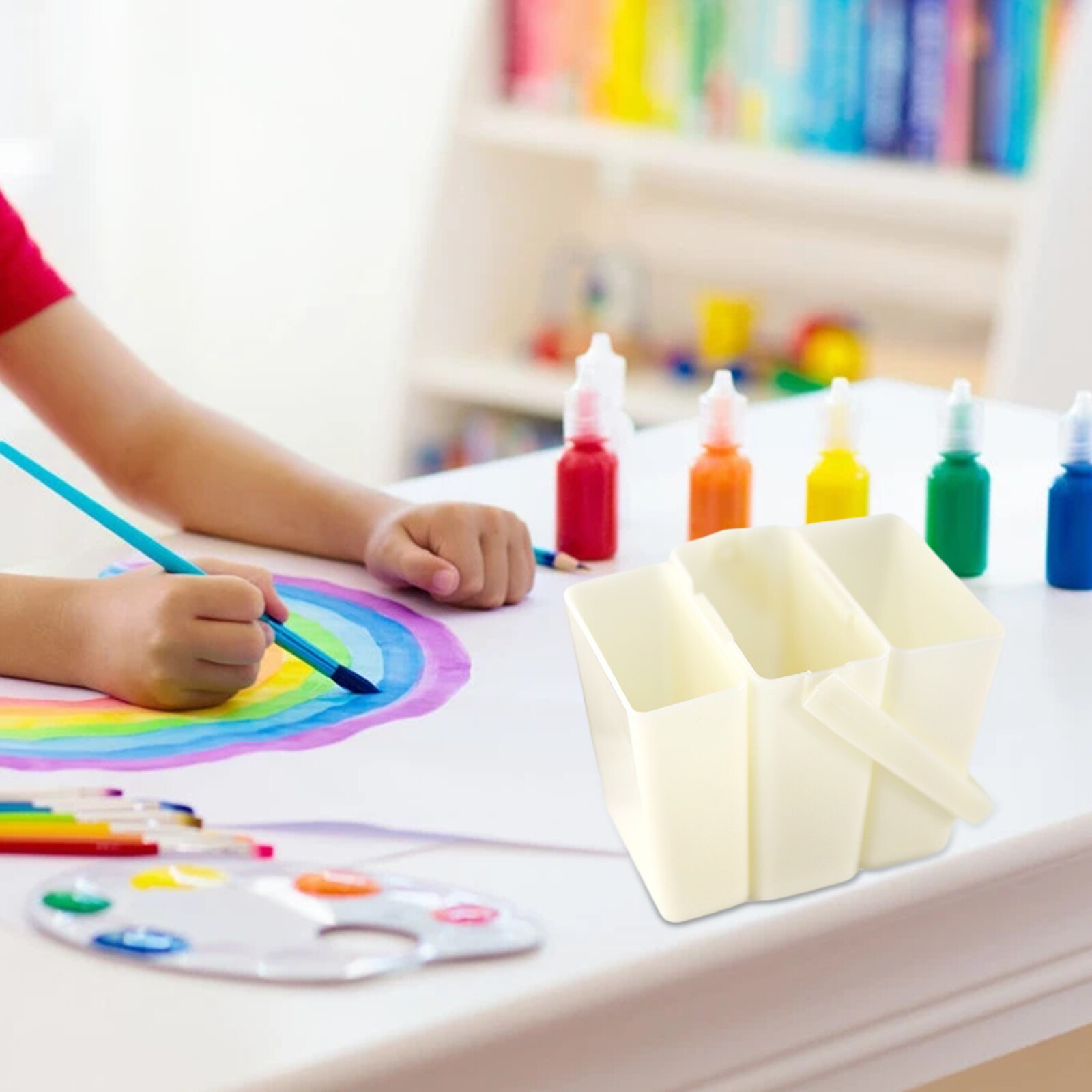 Detachable Paint Brush Washer Cleaner Artist Paint Tool Art Supply Clean Oil