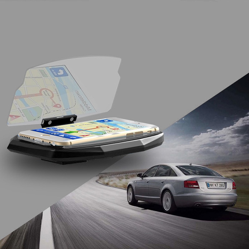 Velocímetro hud para carro, velocímetro hud com display de para-brisa, para carros, com gps, 5.5 Polegada