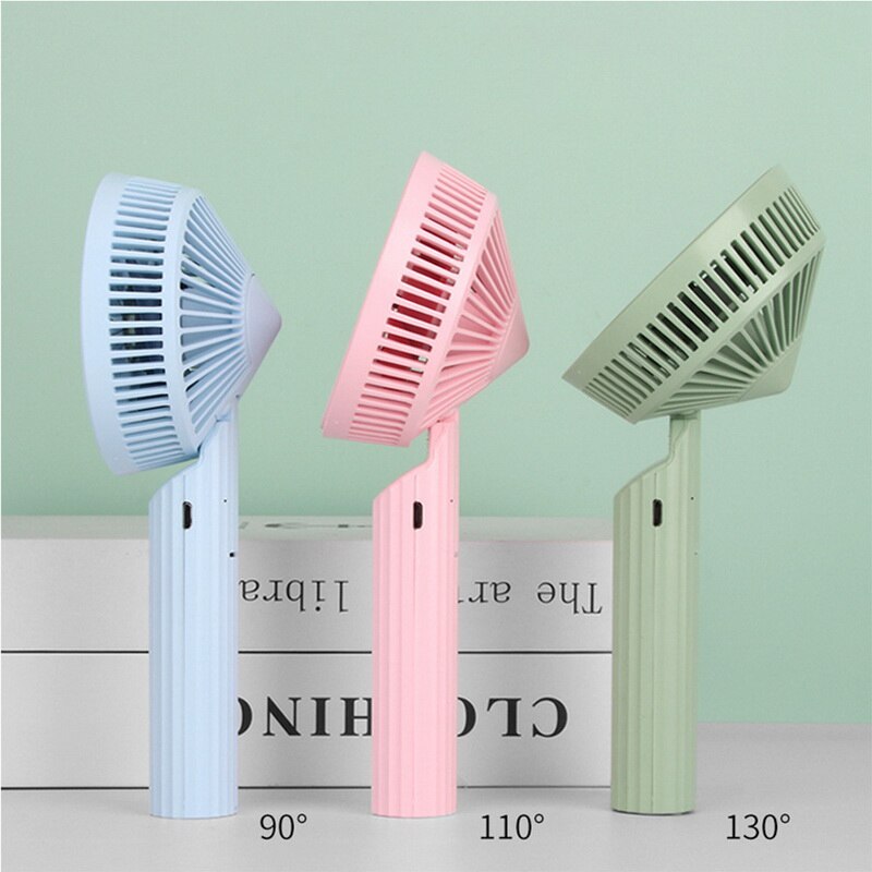 Ventilateur personnel Rechargeable portatif d'usb de ventilateur tenu dans la main avec 3 vitesses réglables