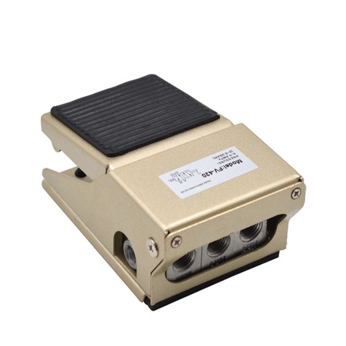 Pneumatic Switch Foot Valve 4F210-08 Foot Pedal Switch Plate FV420 Cylinder Ventilation Reversing Valve 320 Cylinder Controller: Transparent