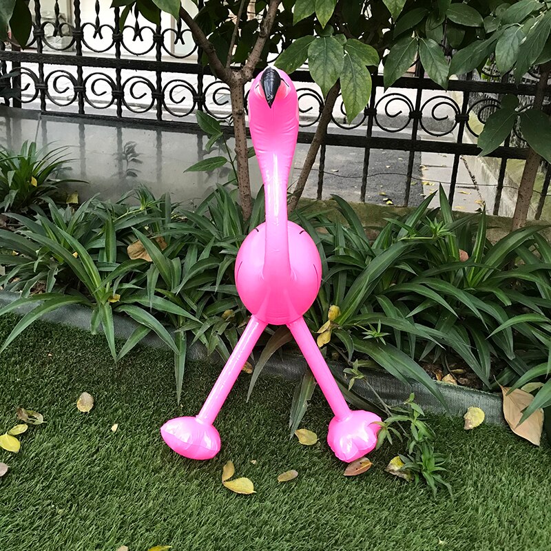 2 stks/partij Zwembad of strand party met plastic Opblaasbare Flamingo speelgoed voor gebruik in en uit het water grappig kinderen speelgoed