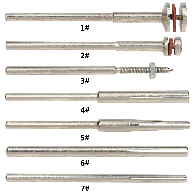 10 st 2.35 mm slippappersklämma sandpapper delad hållare klämma stångklämmor för slipning av papper smyckestillverkning slipning polering: Guld-
