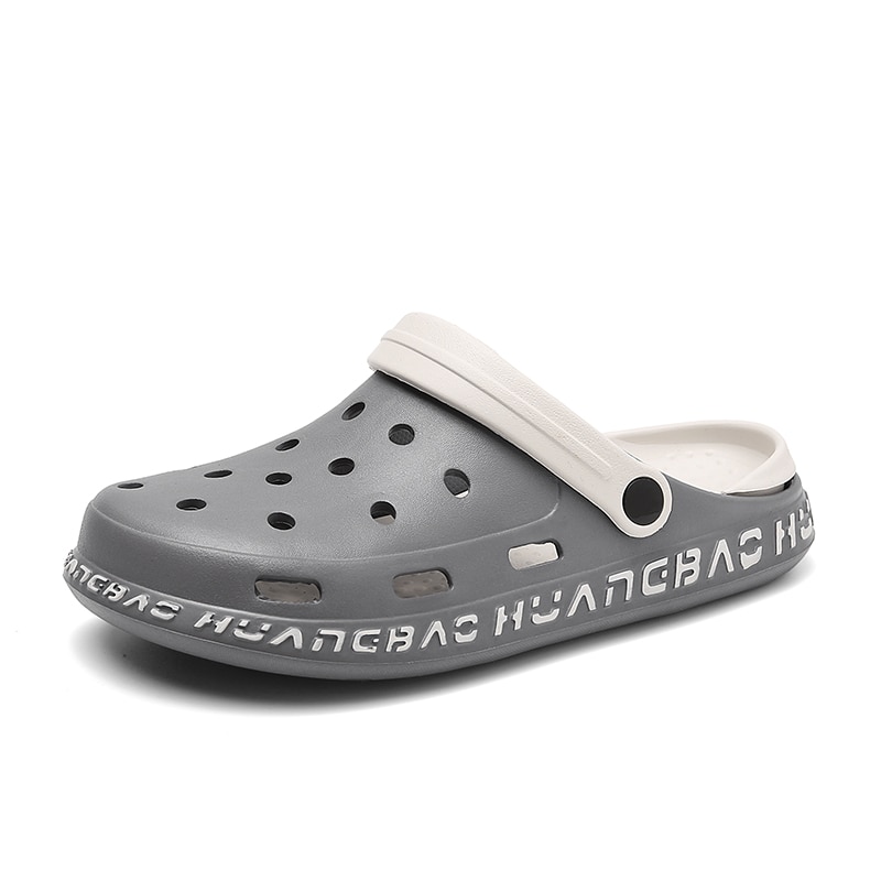 Sandals Men Crocse Shoes Crocks Rubber Clogs EVA Beach Sandals Garden Shoes Flat Sandals Slippers